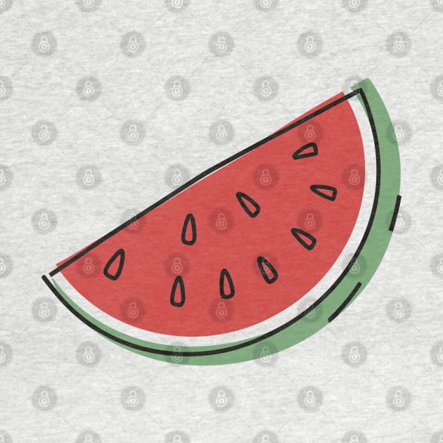 Fresh Slice Watermelon Lover Tee by Hepi Mande